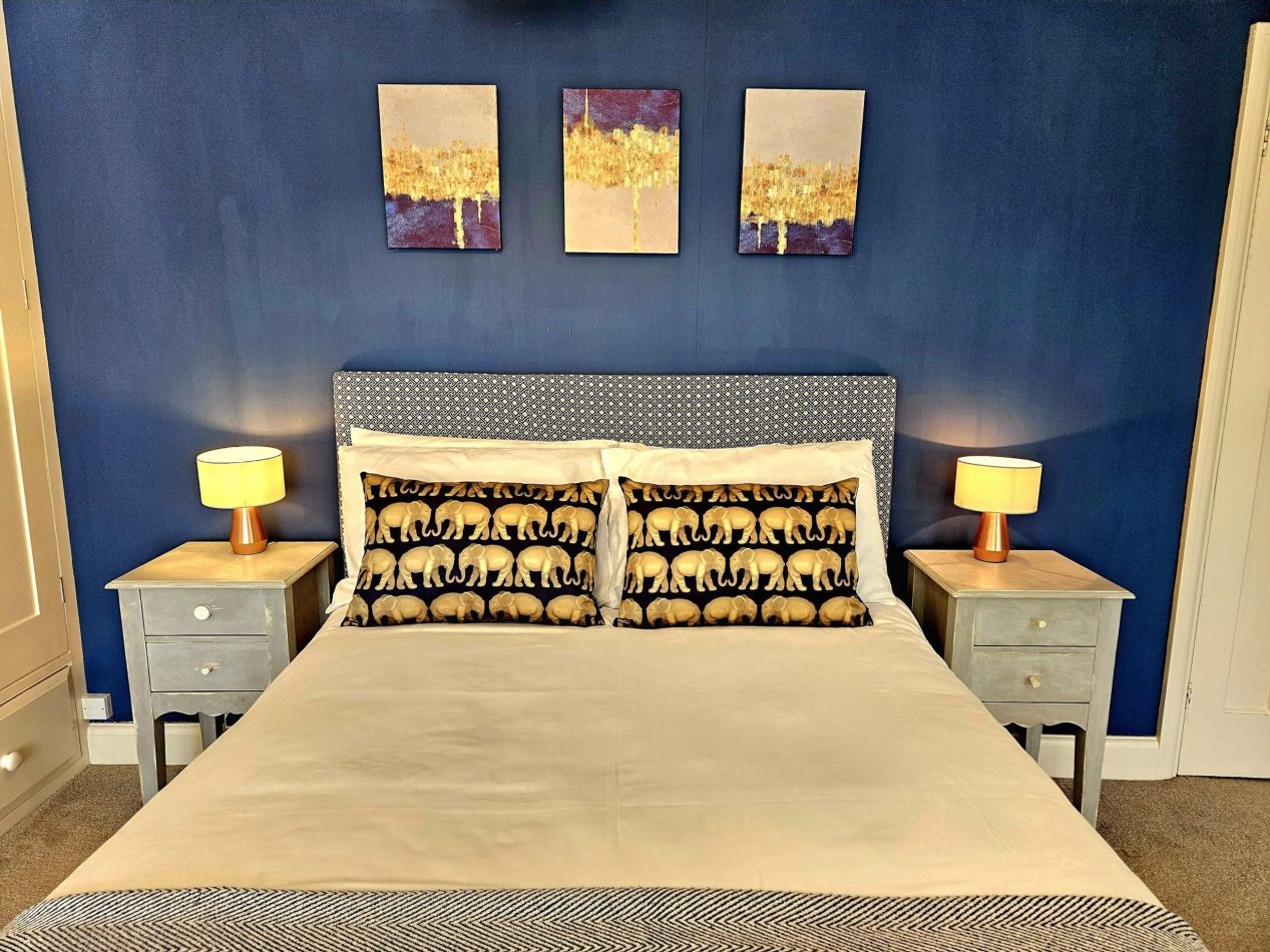 Wake up slowly, stretch out and ease into the day - this is a bedroom made for lingering just a little longer.