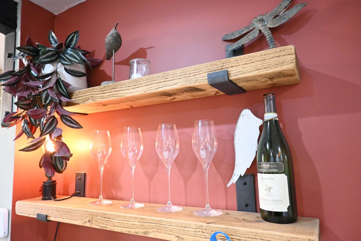 Your kitchen is set with champagne glasses ready—perfect for celebratory evenings or a relaxed toast after days exploring Sandwich, the nearby coast or championship golf courses.