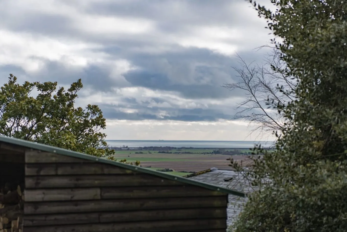 Look out across the farm rooftops and miles of open countryside, with the distant sea forming a beautiful backdrop in every season.