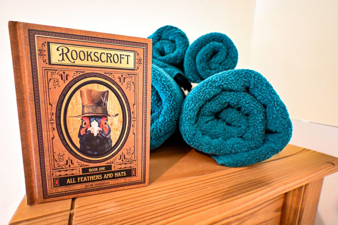 All linen and towels are ready for your comfortable stay at Poacher's End, Brough