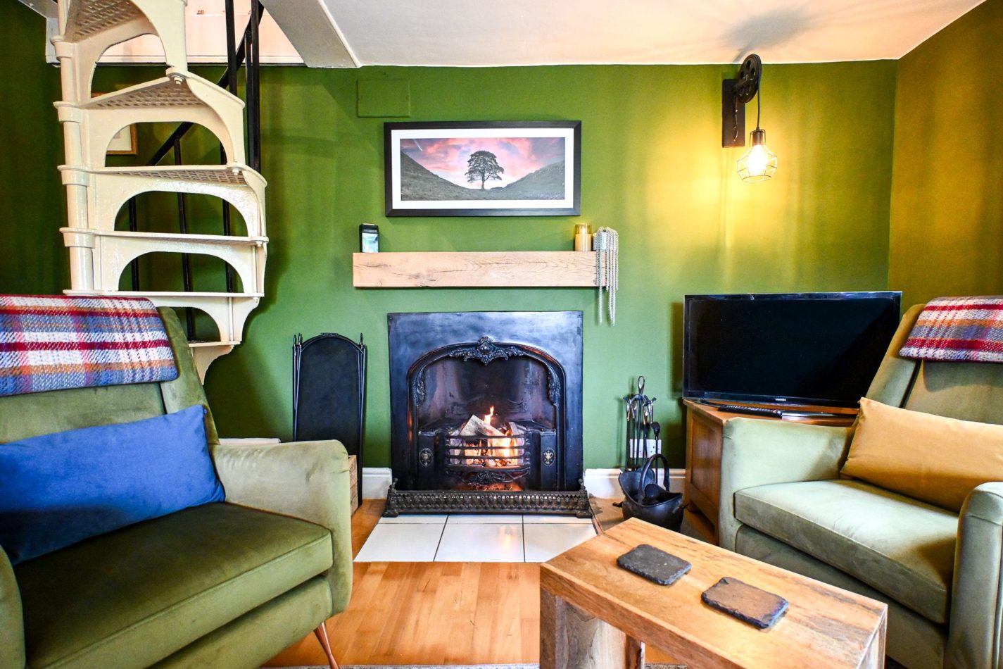 Arriving at Poacher's End you will be welcomed by a cosy living space.
