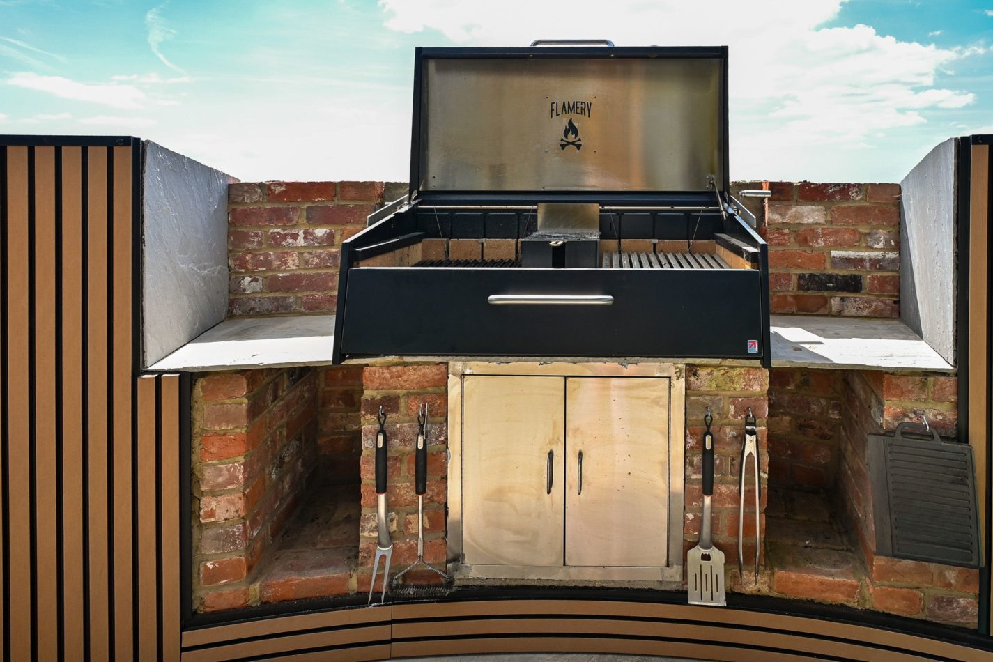Not your average holiday-let BBQ! Built straight into the balcony, it’s ready for everything from lazy lunches to sunset suppers — just add good food, cold drinks and your favourite people.