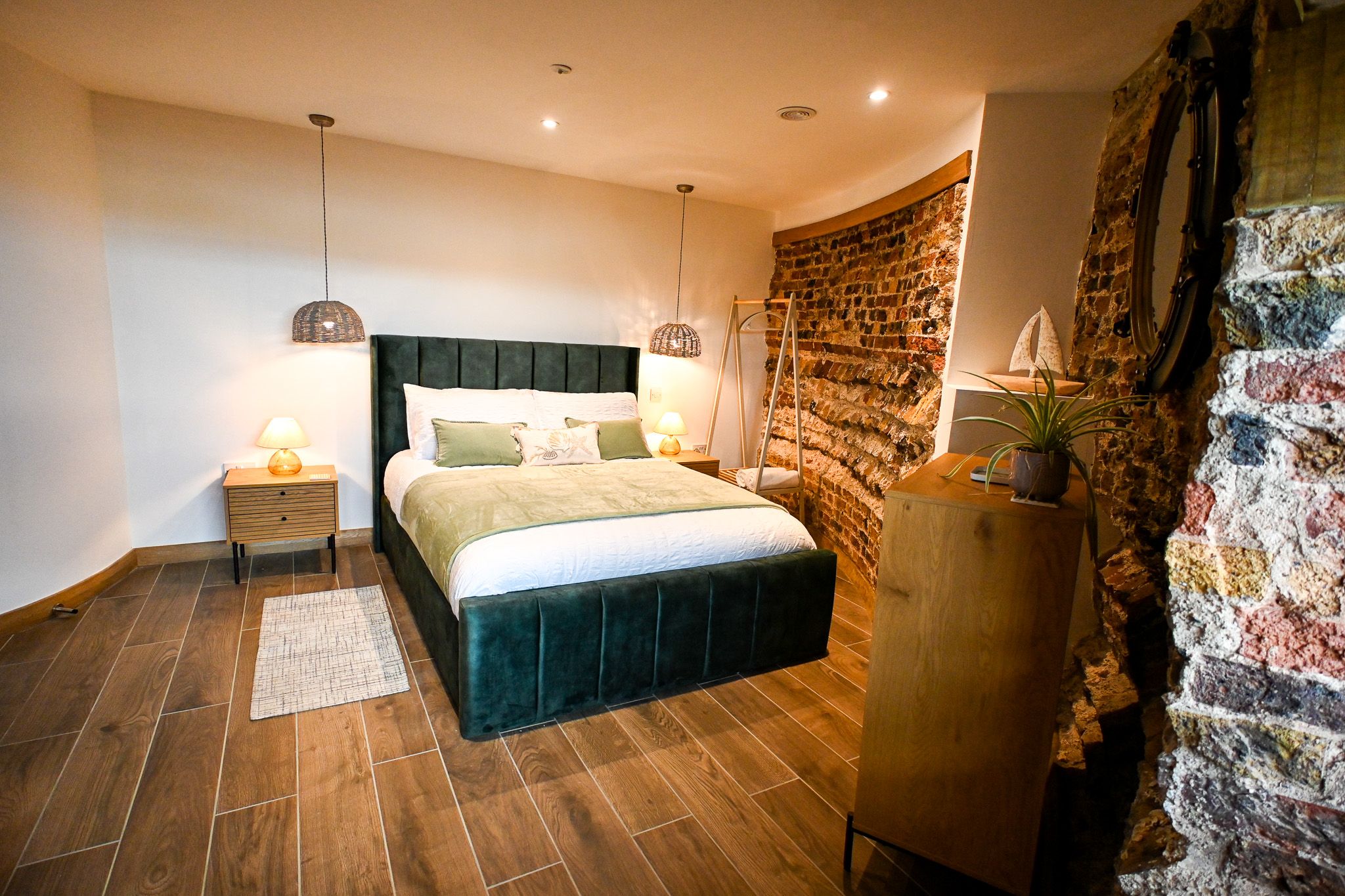 Sleep within the thick historic walls of this extraordinary tower. One of four individually styled king bedrooms, each with its own en-suite, blending warm, luxurious interiors with the buildingÃ¢â‚¬â„¢s original character.