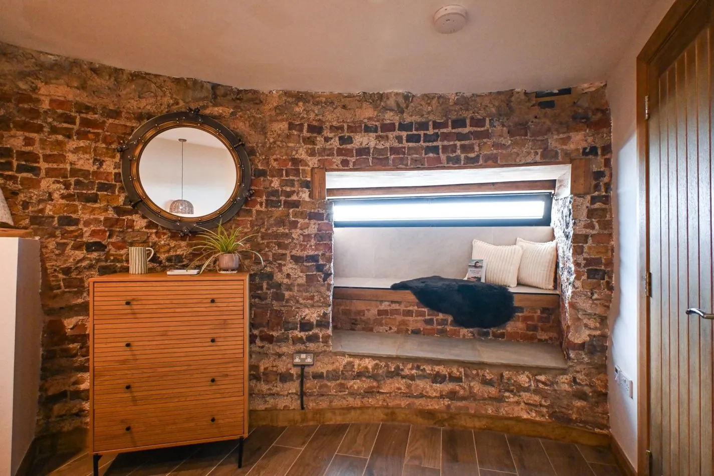 Quite possibly our favourite little hiding place. Curl up in this deep window seat carved into the tower’s thick walls, grab a book and enjoy a quiet moment inside a building with centuries of stories to tell.
