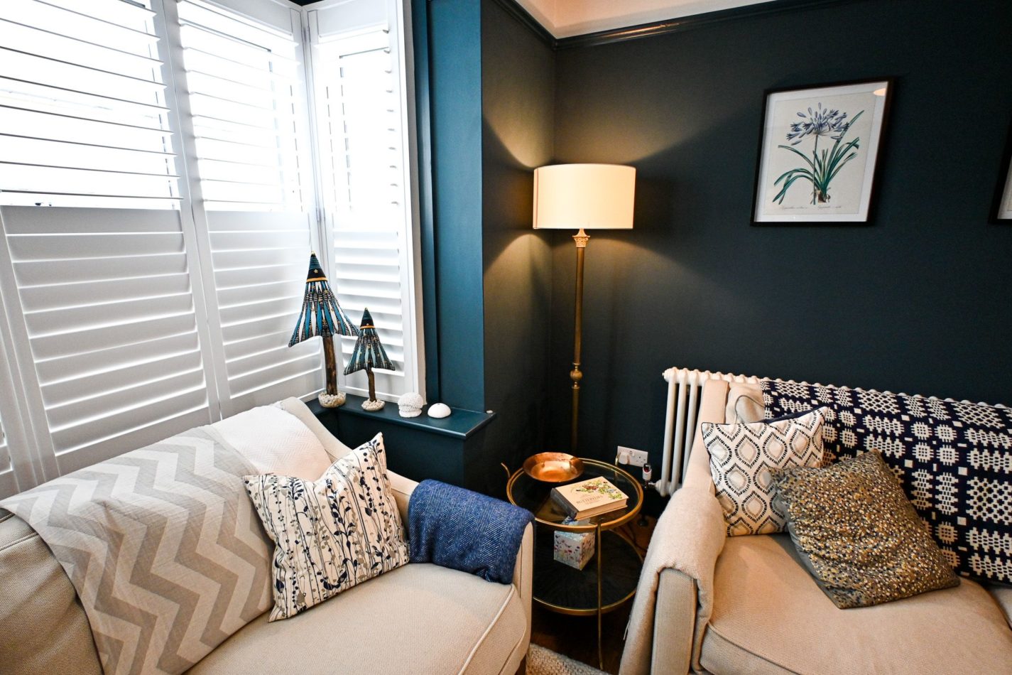 Find a comfortable corner for reading, chatting or enjoying a quiet cup of tea, surrounded by the rich colours and thoughtful details of the lounge.
